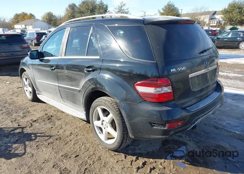 2009 Mercedes-Benz Ml 550 4Matic from USA, damaged, VIN 4JGBB72EX9A483617